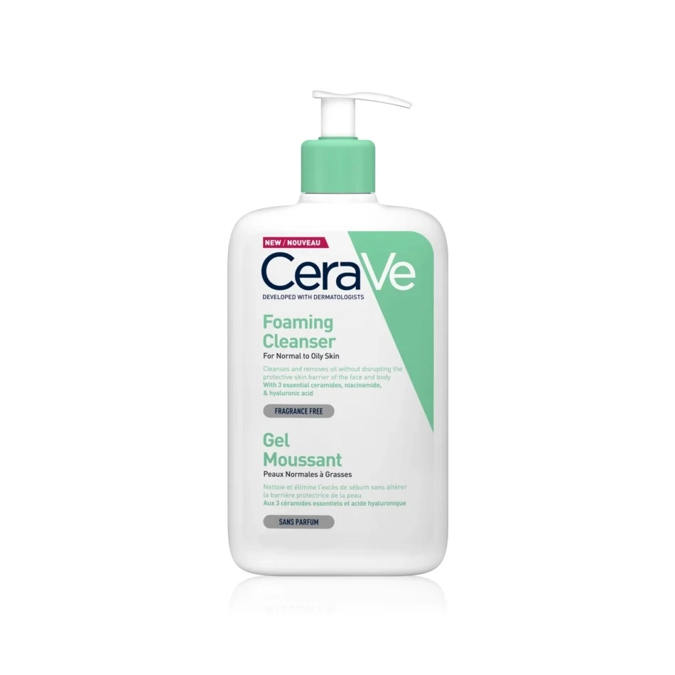 شوینده فومینگ پمپی CeraVe اورجینال فرانسه (236 میل)