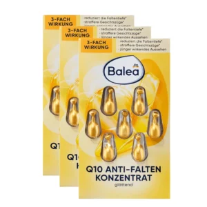 کپسول کلاژن ماساژی Q10 جوانساز Balea آلمانی(3 ورقی)